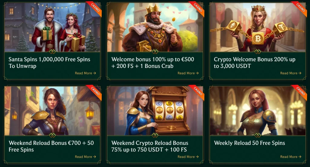 casinia casino promotions